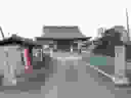 安楽寺　広い参道