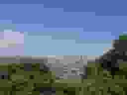 橘聖地第二蓮花浄苑　敷地からの風景