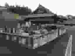 曹洞宗大蔵山 安全寺　本堂と墓所