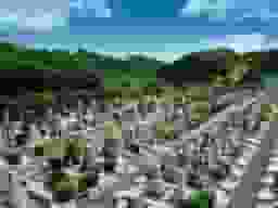 片倉聖地霊苑　緑豊かな霊園風景