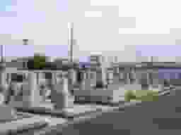 八尾市立 安中墓地　整備された区画