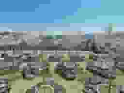 霊園風景