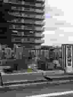 中茶屋明神墓地　墓地内風景