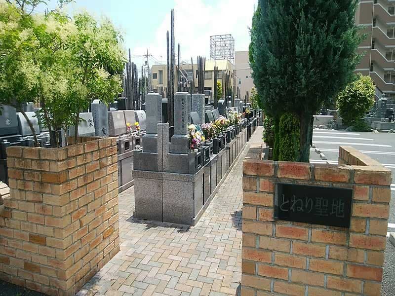 円通寺 とねり聖地　霊苑入り口