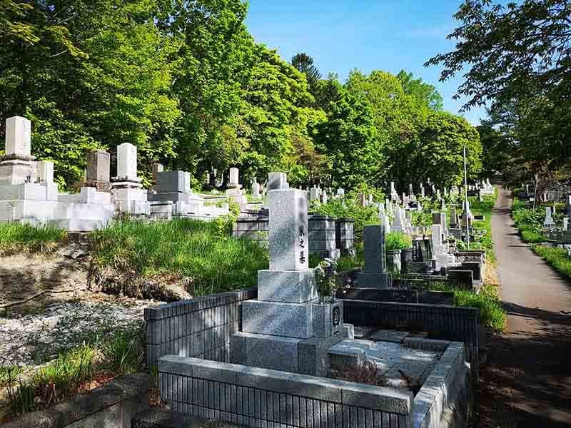小樽市営　奥沢墓地