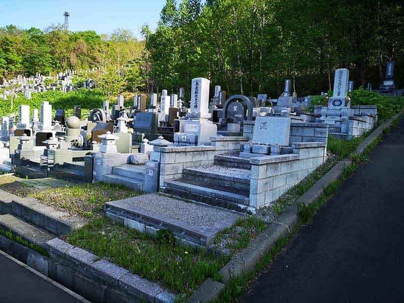 小樽市営　銭函第2墓地