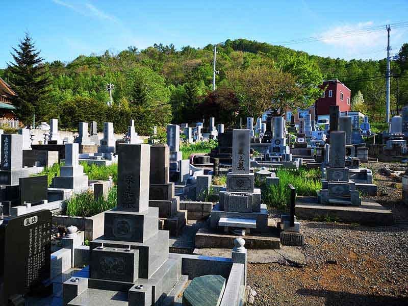 小樽市営　張碓墓地