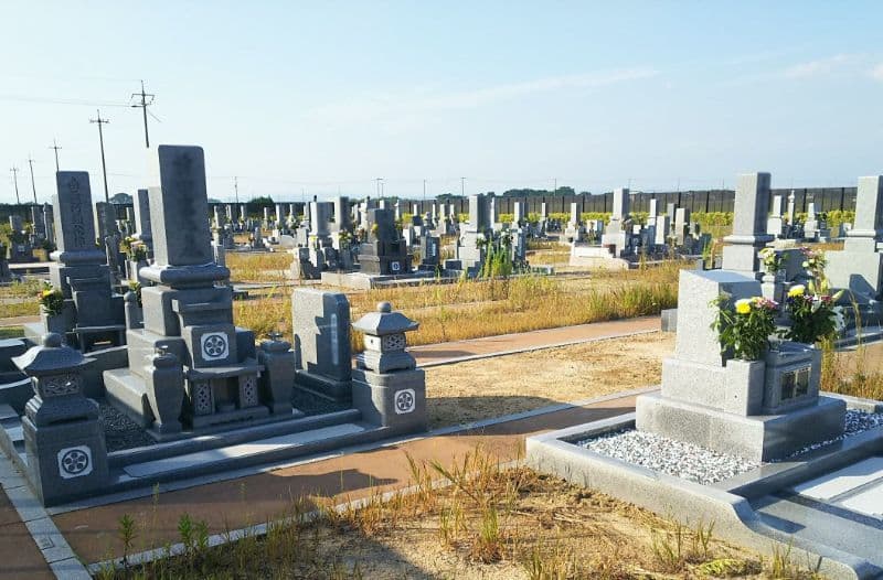 岡山市営 なださきメモリーパークの区画