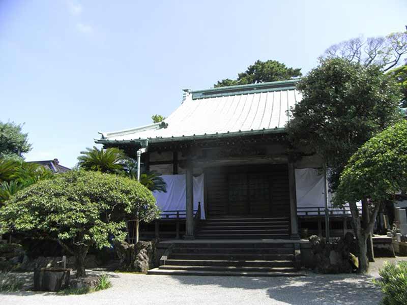 無量寺　植栽が美しい本堂