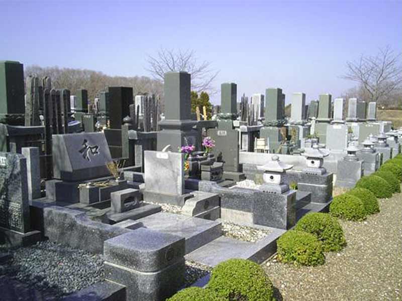木更津市営霊園　和型・洋型墓石
