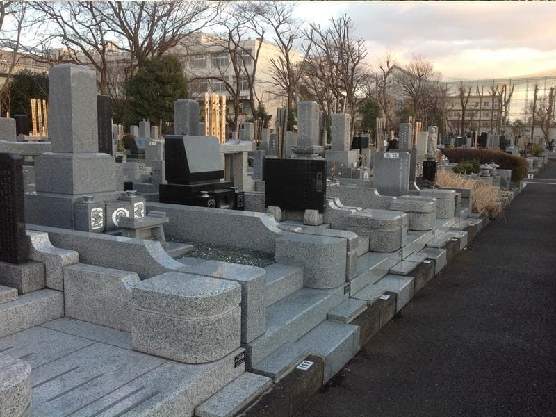 羽村市営 富士見霊園　広い区画