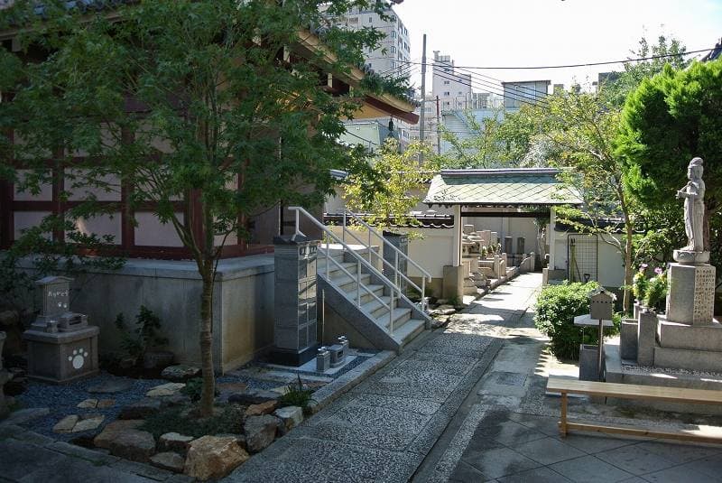 圓妙寺内の風景