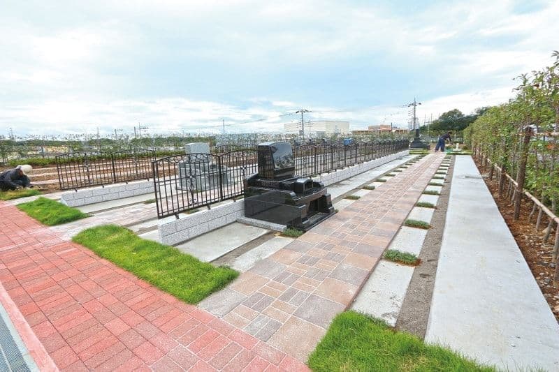 なごみの丘霊園　園内はバリアフリー設計