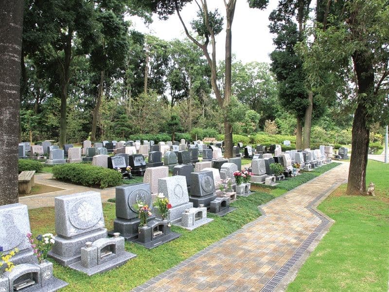 森のお墓 弥生の里・自然聖園の一般墓区画イメージ