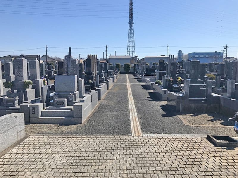 越谷中央霊園　明るい雰囲気の霊園