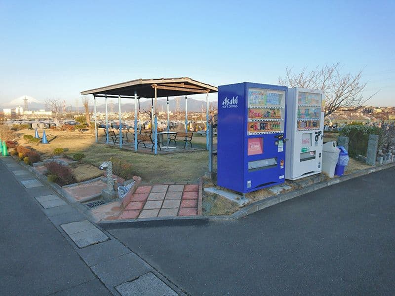湘南公園墓地 茅ヶ崎第二霊園　休憩スペース