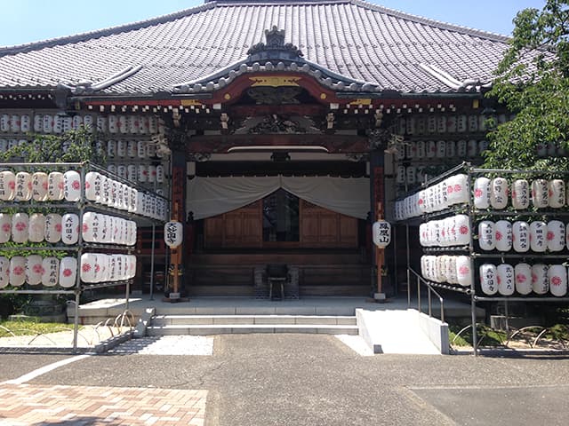 天妙国寺 永代供養納骨堂 鳳凰堂　本堂正面
