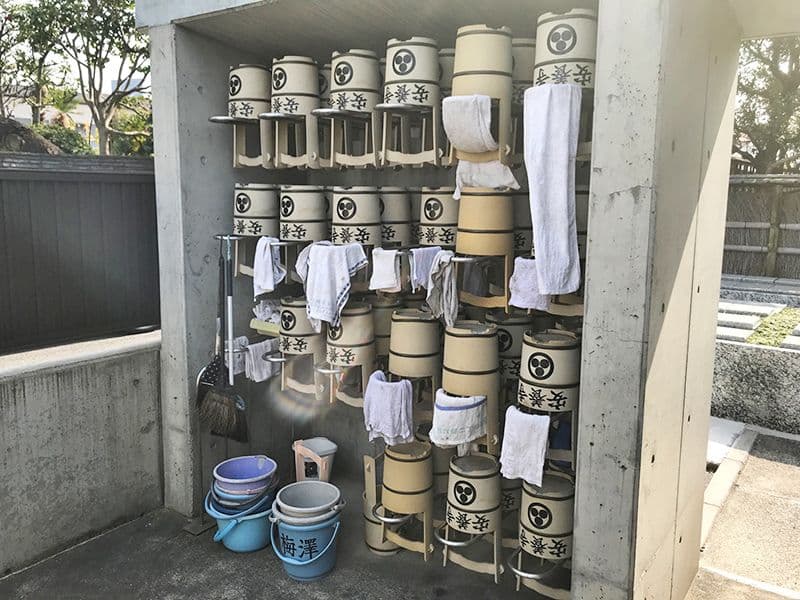 古川浄苑　水汲み道具も多数完備