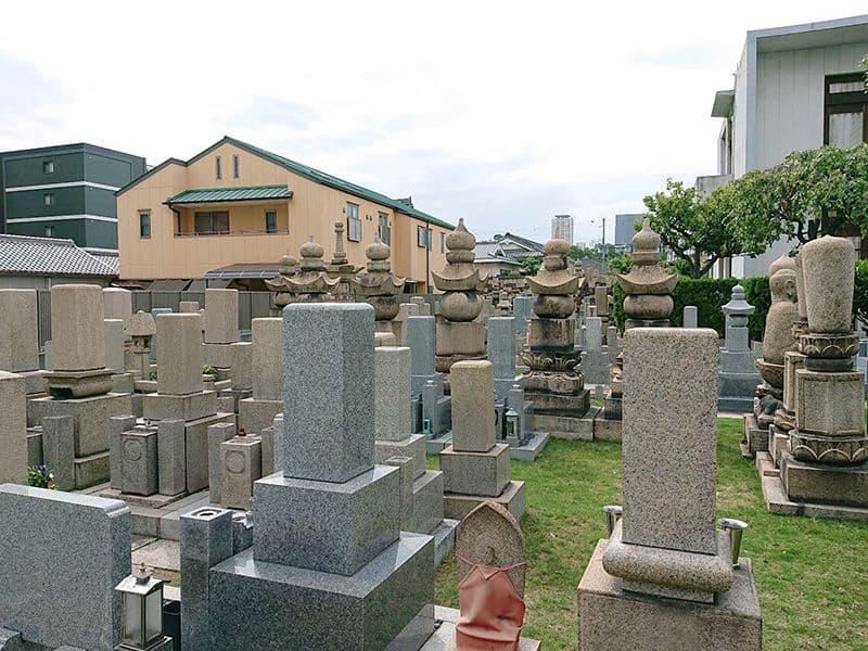 大乘寺墓地