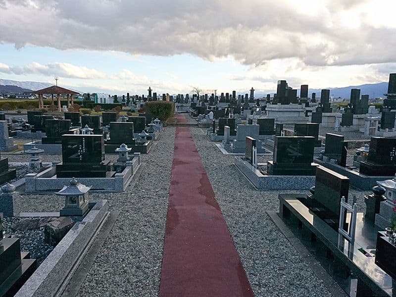 安曇野市営 上沢霊園