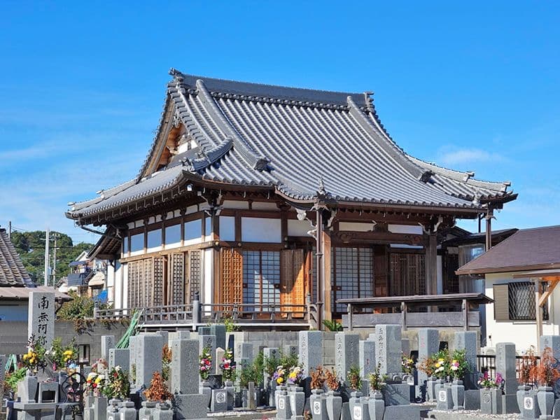 真乗寺墓地