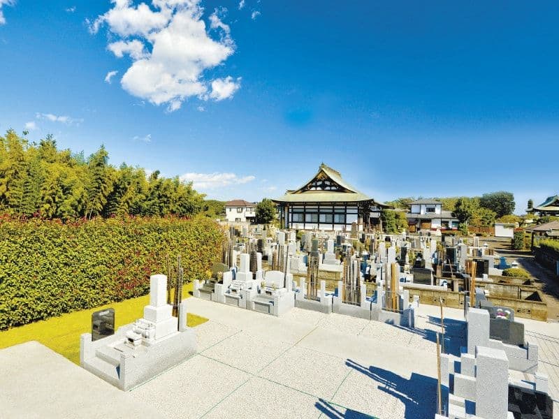 武野山吉祥院の墓域
