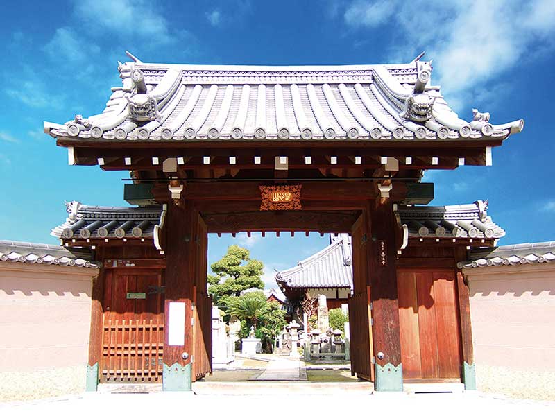 壽法寺墓地