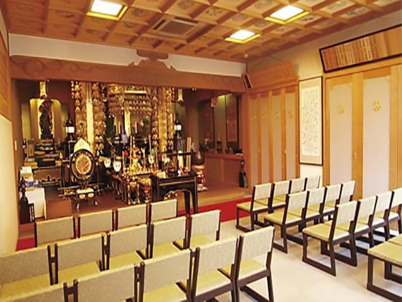 湘南海光霊園　法要施設も完備