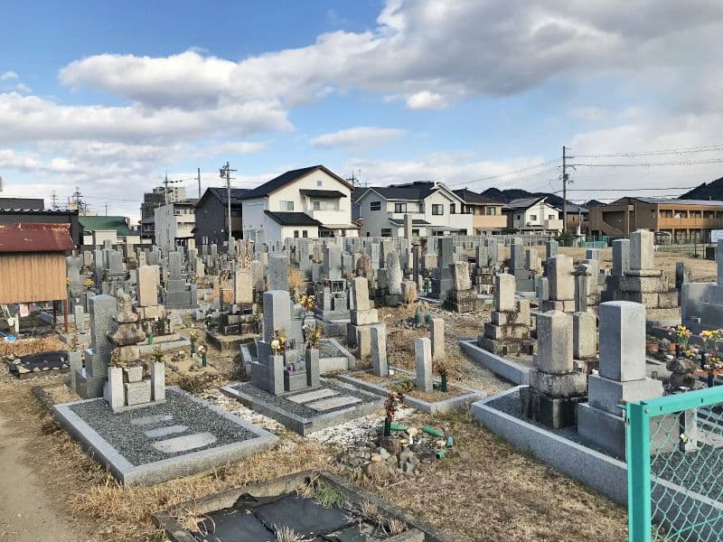 笠作墓地