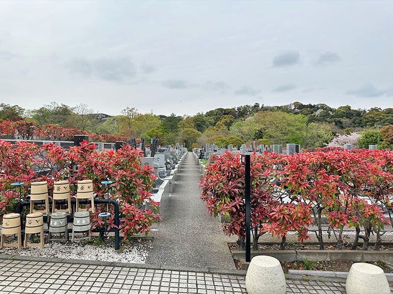 墓域風景